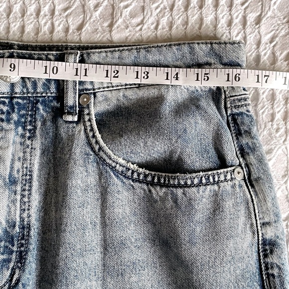 RAG & BONE Clara High Rise Denim Midi Skirt Sz 31 / 10 | 5-Pocket Classic - Picture 12 of 16